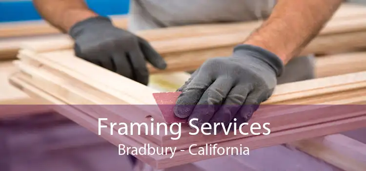 Framing Services Bradbury - California