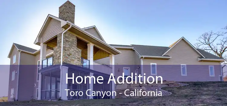 Home Addition Toro Canyon - California