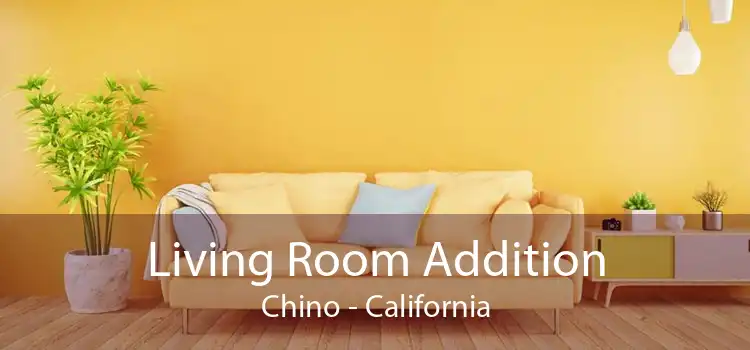 Living Room Addition Chino - California